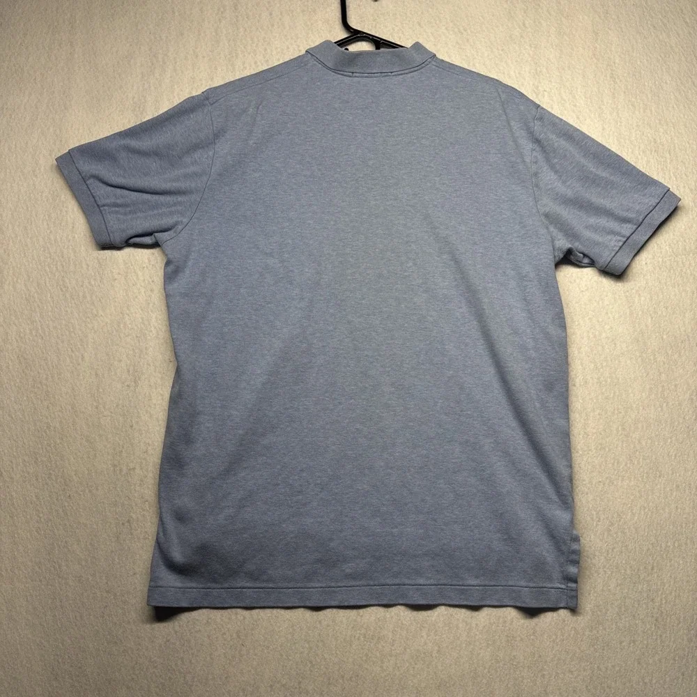 Vintage Polo Ralph Lauren Men Polo T- Shirt Blue Size Large